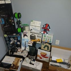 Brita Filter, Bread Maker, Ninja Blender, Hover1, Floor Lamp and more, each Item at a Different Price, ask about the ones you're Interested 