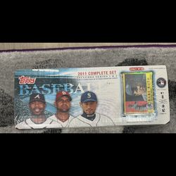 2011 Topps Baseball Complete Set