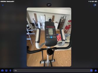 Exercise bike like new$25