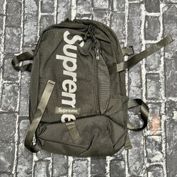 Supreme Black Backpack