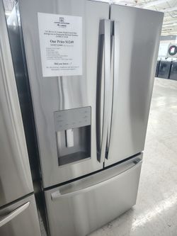 $624 (THIS WEEK ONLY: 50% OFF FRENCH 3 DOOR REFRIGERATORS) LG 20.6 Cu Ft 36W