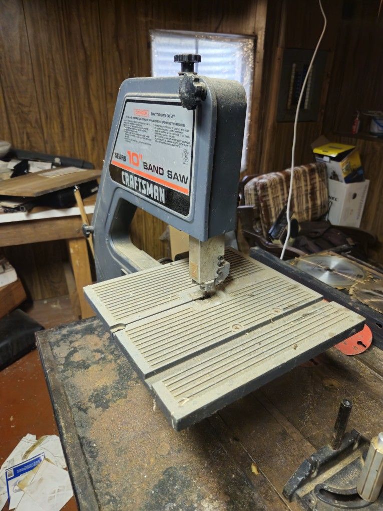 TABLE SAW and BAND SAW!