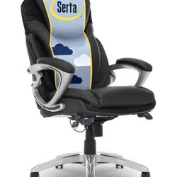 Brand New - Serta Executive Office Chair (Factory Sealed) + Extra Cushion – $150