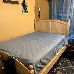 Bed Frame, Mattress And Box Spring 