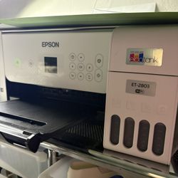 Epson 2803, Cricut And canon Pixma 