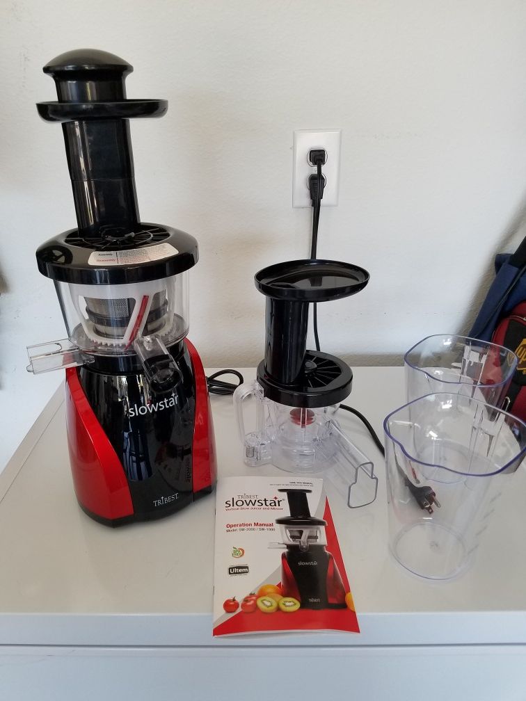 Tribest Slowstar Vertical Slow Juicer