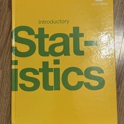 Math Book - Introductory Statistics
