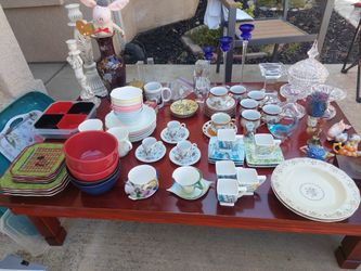 Dishes, Tea Sets, and More