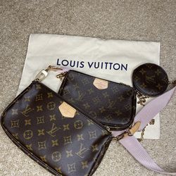 Louis Vuitton, Bags, Soldauthentic Louis Vuitton Multipochette