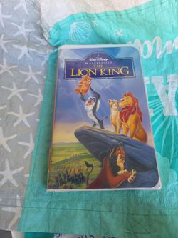 The lion king VHS