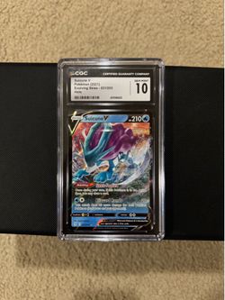 Pokemon Suicune V #031/203 CGC 10