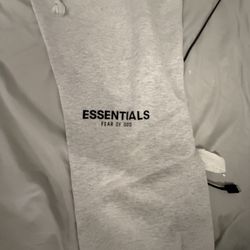 Grey Fear Of God Sweetpants