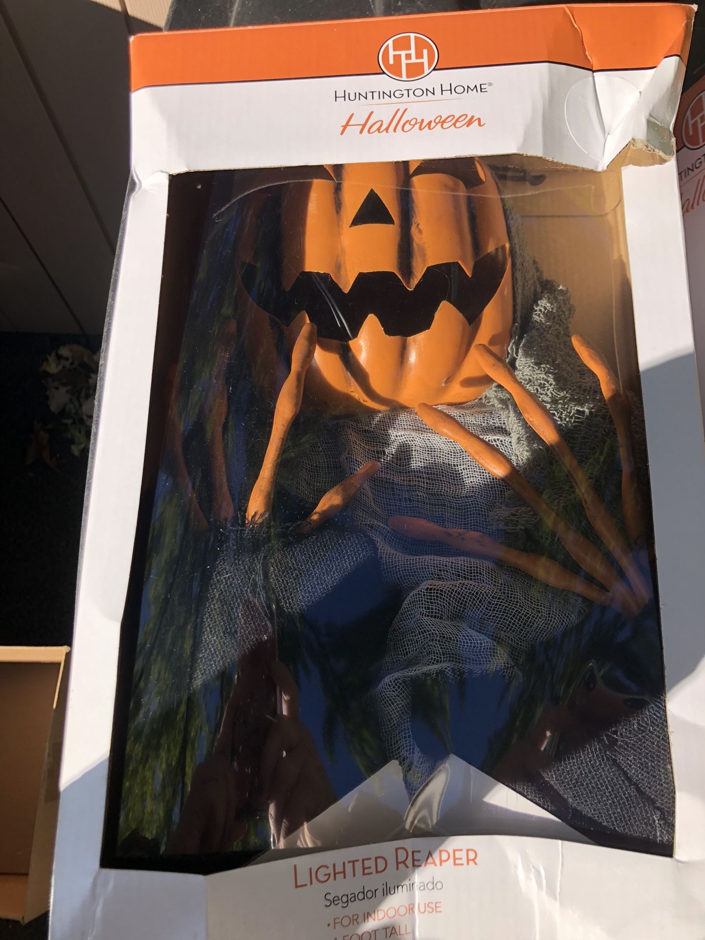 Lighted Reaper Halloween Decorations 