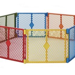 Parque De Colores 8 Paneles / 8 Panel Color Playpen
