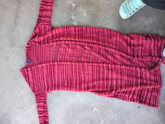 Long see thru jacket thing