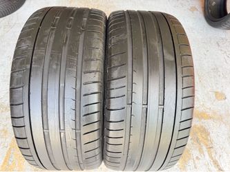 Two Tires 255/40/19 Dunlop Sp Sport Max GT with 60-70% Left•BEST DEALS