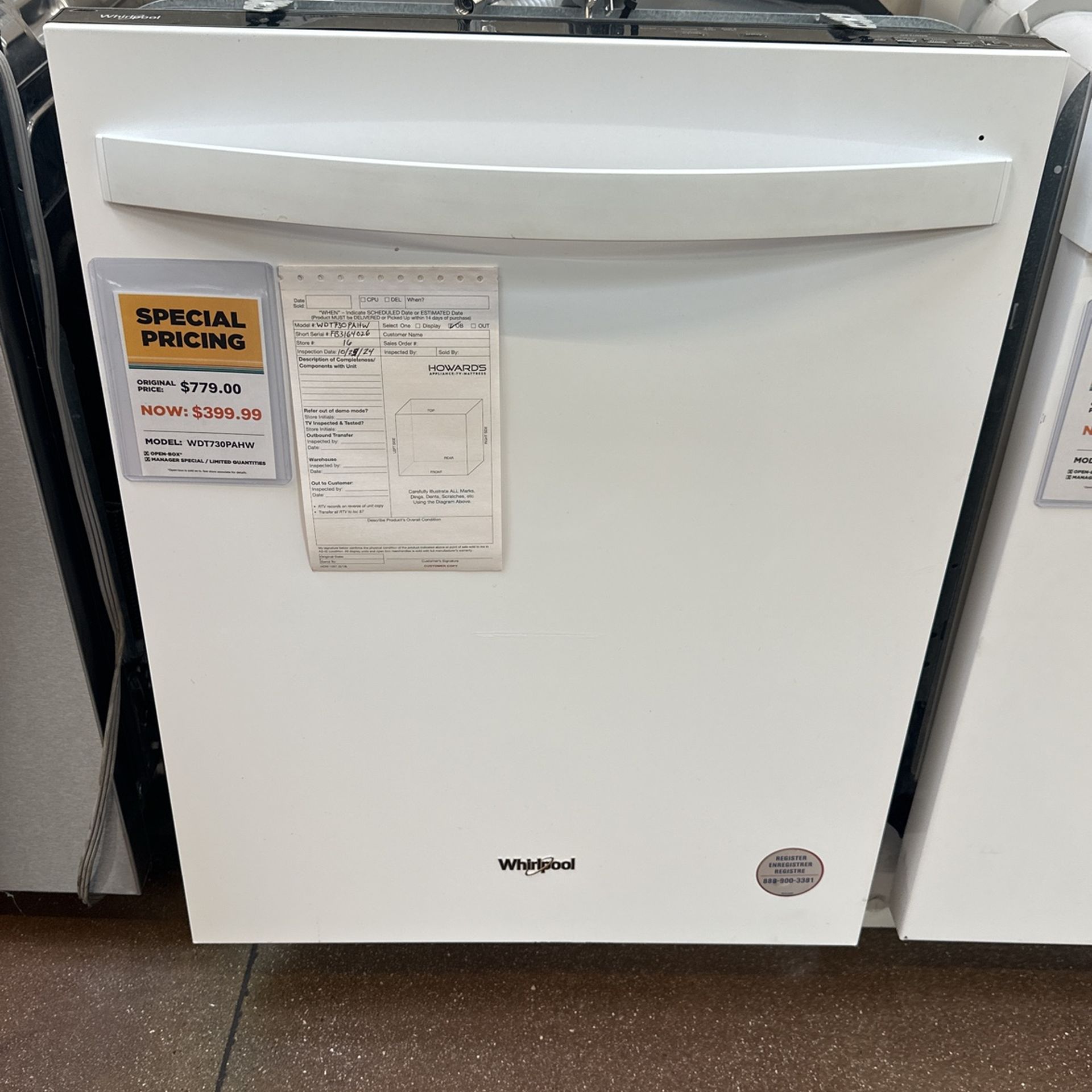 ALHAMBRA - DISHWASHER - DISPLAY UNIT