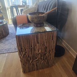 Arhaus Reclaimed Wood End Table