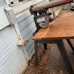 Craftsman 10” Radial Arm Saw W/Stand(OBO)
