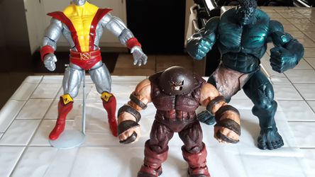 Heavy collectible action figures.