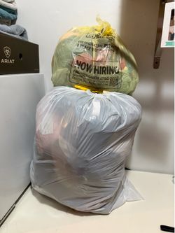 Two big bags of women’s large clothes
