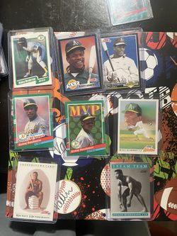 Ricky Henderson MLB Cards