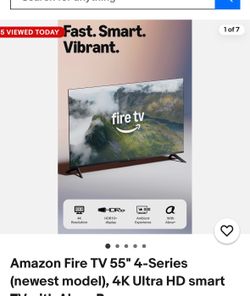55 in Amazon fire tv