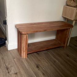 Wood Bench 