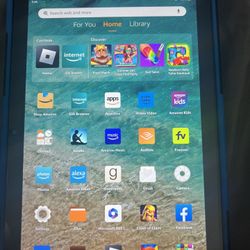 Amazon Fire HD 10 Tablet. 