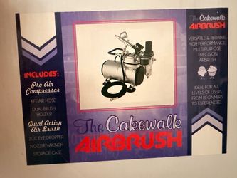 Pro Airbrush compressor for cakes and cookies