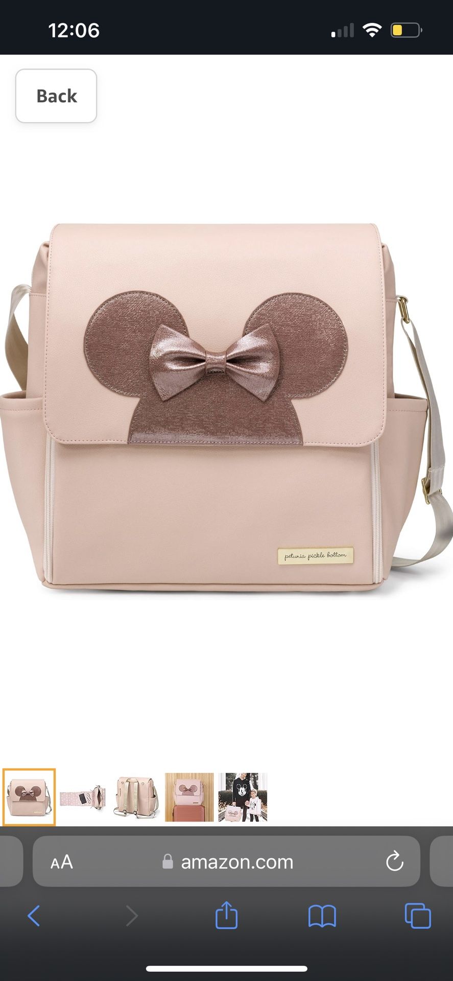 Petunia Pickle Bottom Minnie Bag 