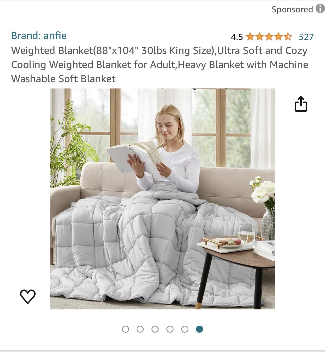 Weighted Blanket As Shown On Pictures 