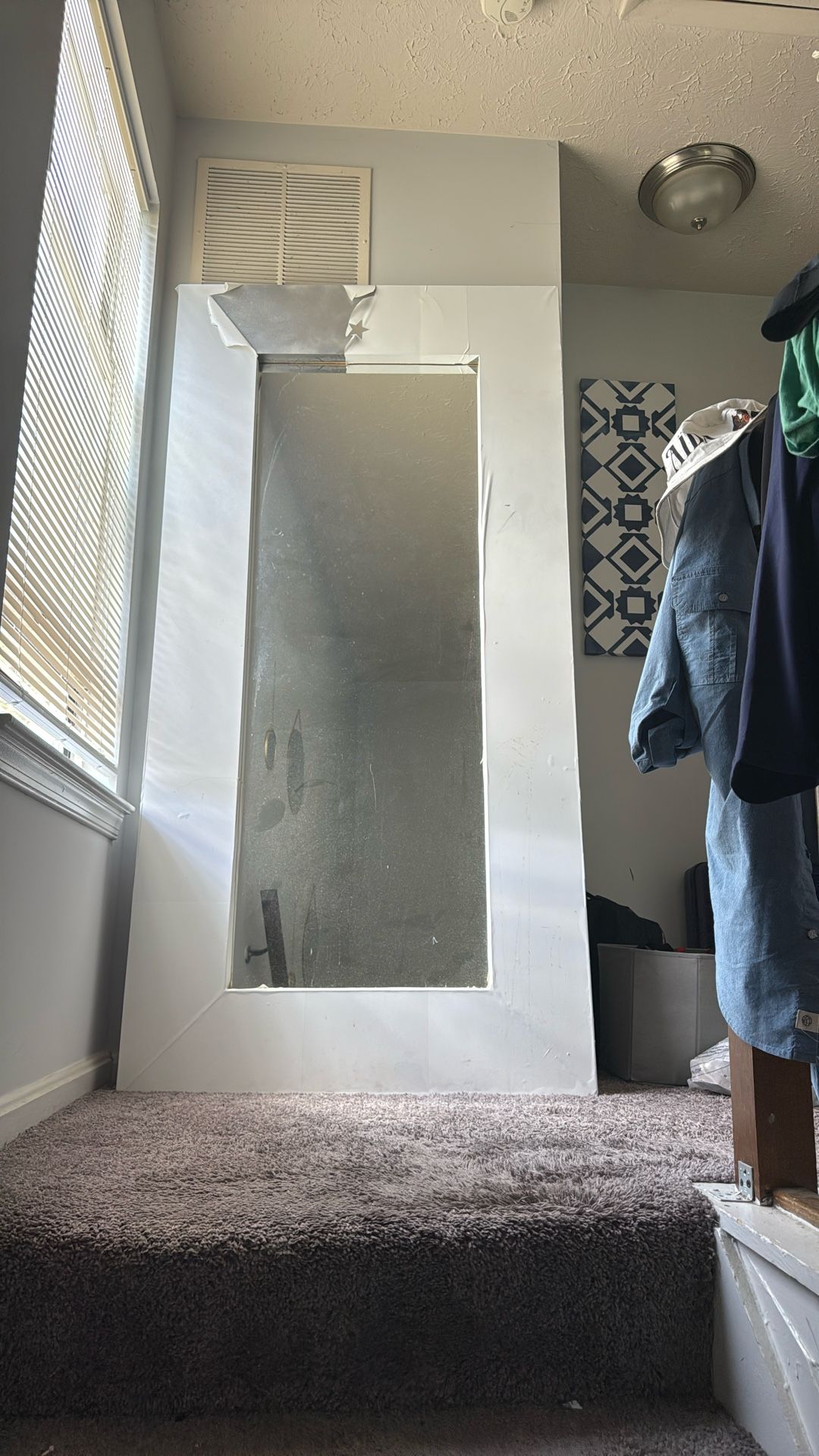 DIY Full Length Mirror