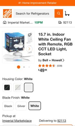 Socket Fan Light