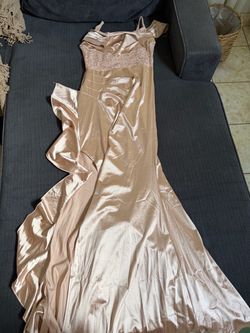 Women’s sexy off shoulder sequin long dress size small