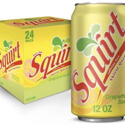 Squirt Soda 12oz 24 Pack
