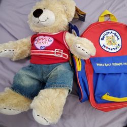 Love Rocks Build A Bear And Bookbag