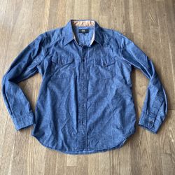 Men’s Frye Button Down Corduroy Shirt
