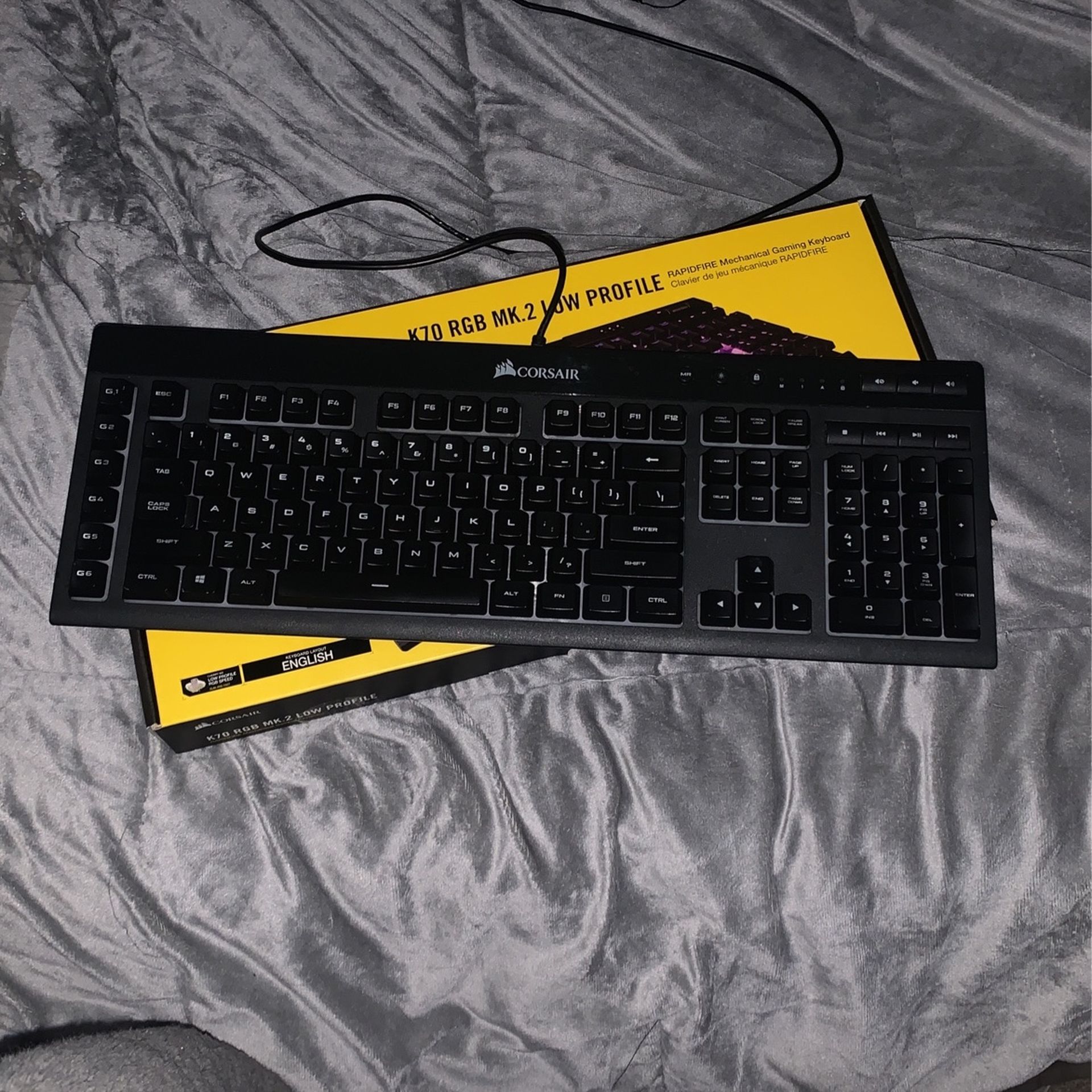 Corsair RGB keyboard