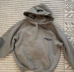 Grey Essentials Hoodie Size S