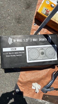 In-Wall 2 way speaker
