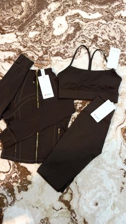 Lululemon define cropped jackets 3 pce active wear