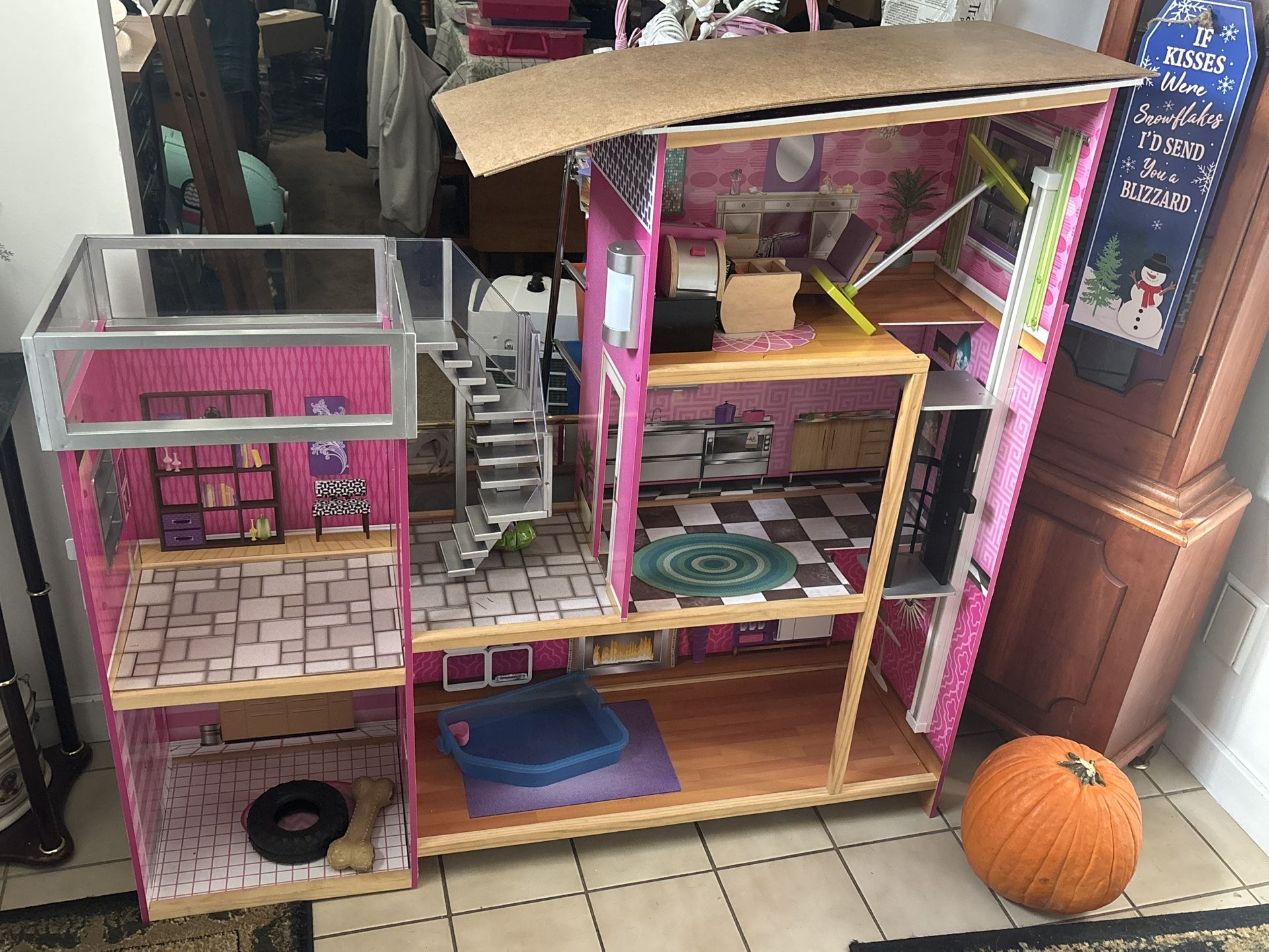 Real Barbie Doll House