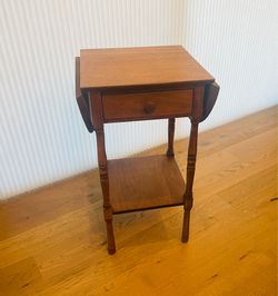 Antique Drop-leaf Side Table