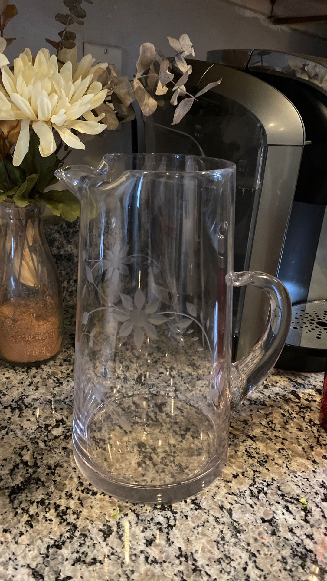 Glass Pitcher - Carafe