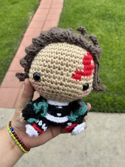 Crochet Demon Slayer Plush Tanjiro