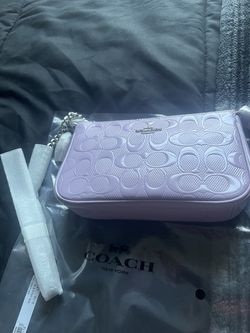 Brand new coach bag with signature leather