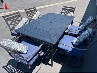 Patio table set complete