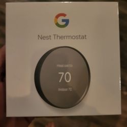 Google Nest Thermostat - New In Sealed Box