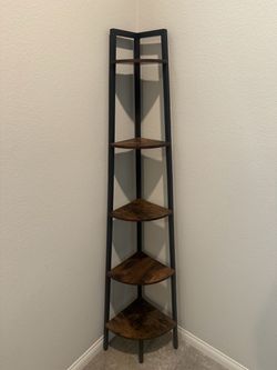 68inch 5-Tier Corner Ladder Shelf